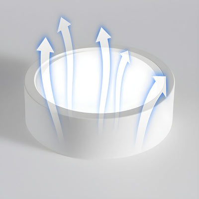 Delira Plafondlamp Nordic Opbouw Rond