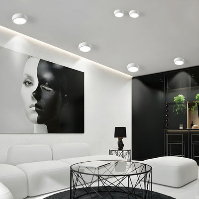 Delira Plafondlamp Nordic Opbouw Rond