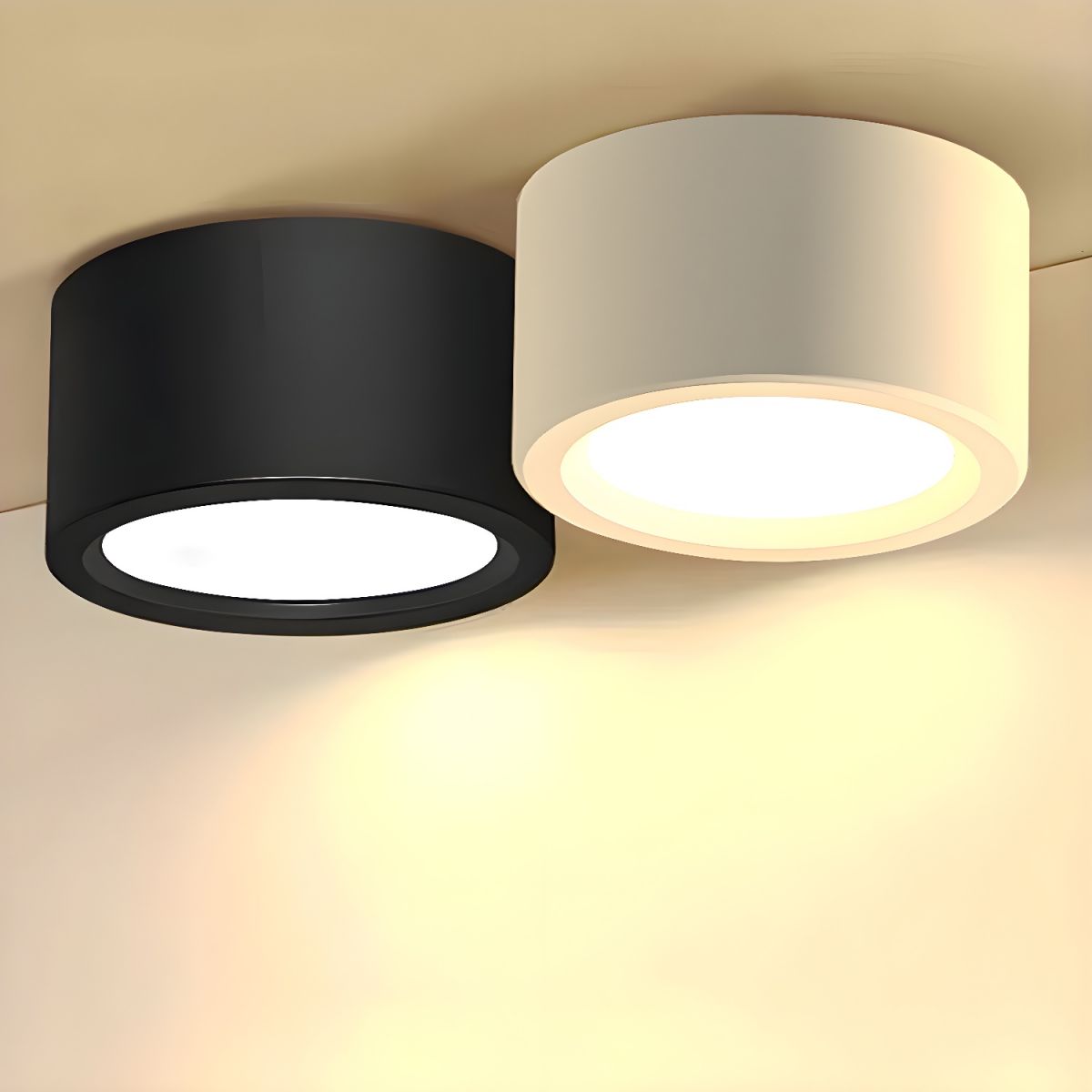 Delira Plafondlamp Nordic Opbouw Rond