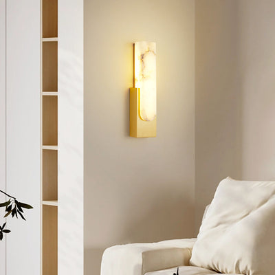 Delira Wandlamp Albast Wit