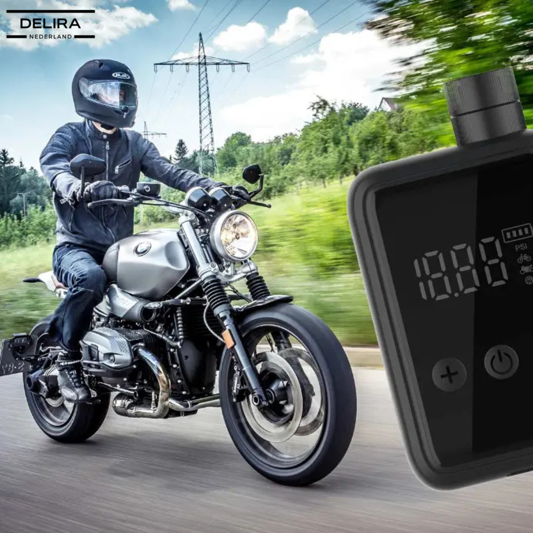 AirCharge Pro™ - Nooit Meer Lege Banden Onderweg!