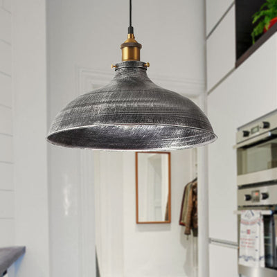 Delira Industriële Hanglamp Metaal Grijs