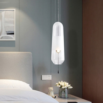 Delira Hanglamp Glas Ellipsvorm Bedlamp