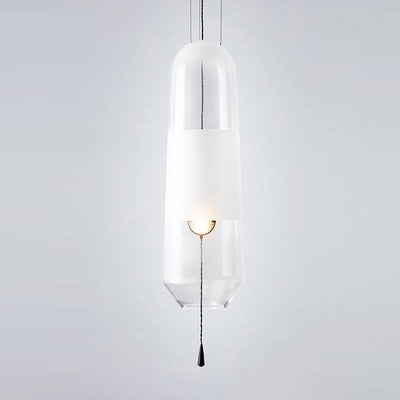 Delira Hanglamp Glas Ellipsvorm Bedlamp