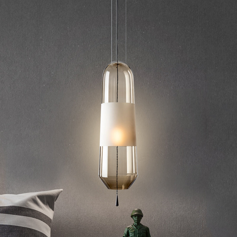 Delira Hanglamp Glas Ellipsvorm Bedlamp