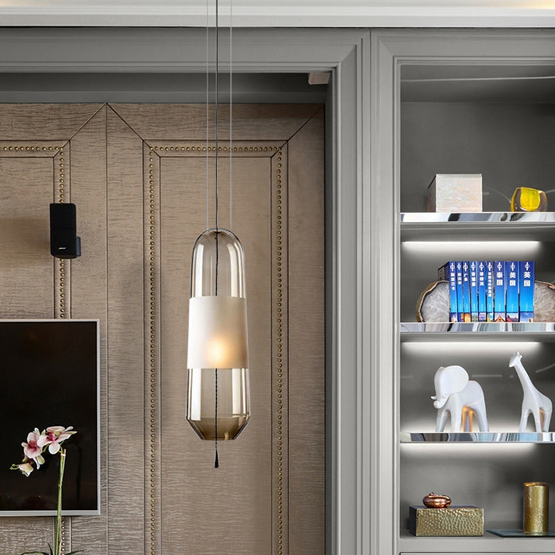 Delira Hanglamp Glas Ellipsvorm Bedlamp