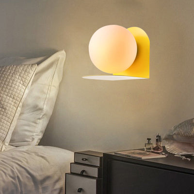 Delira Wandlamp Glasbol Mat Glas