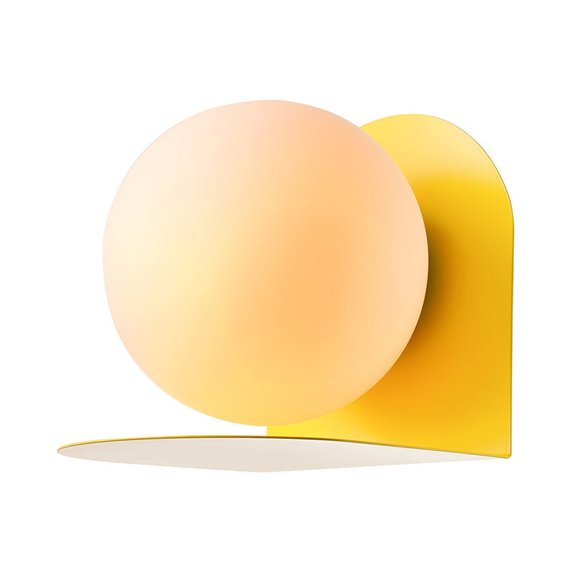 Delira Wandlamp Glasbol Mat Glas
