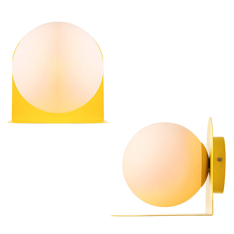 Delira Wandlamp Glasbol Mat Glas