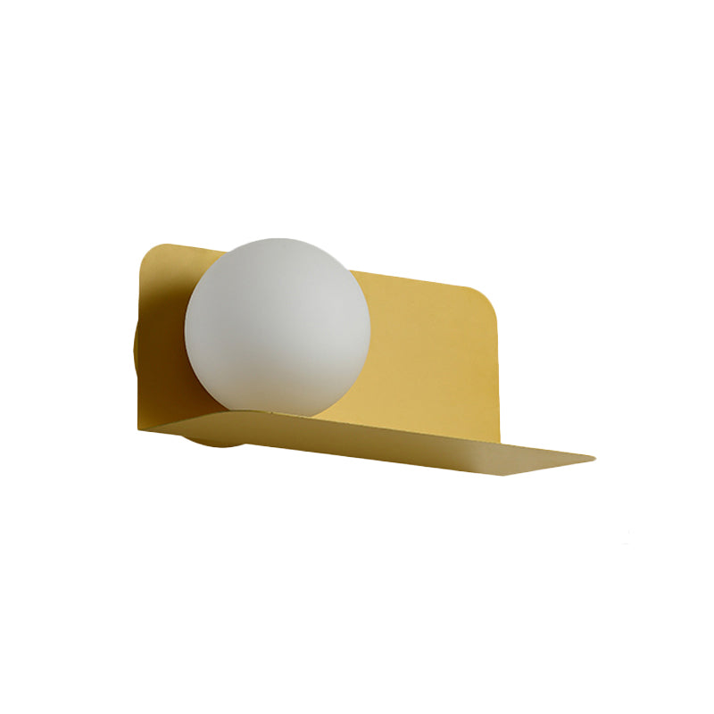 Delira Wandlamp Glasbol Mat Glas