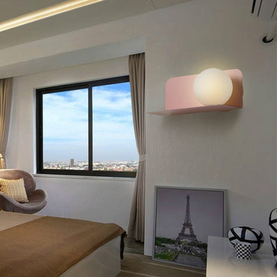 Delira Wandlamp Glasbol Mat Glas