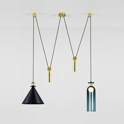 Delira Hanglamp Geometrisch Glas en Metaal