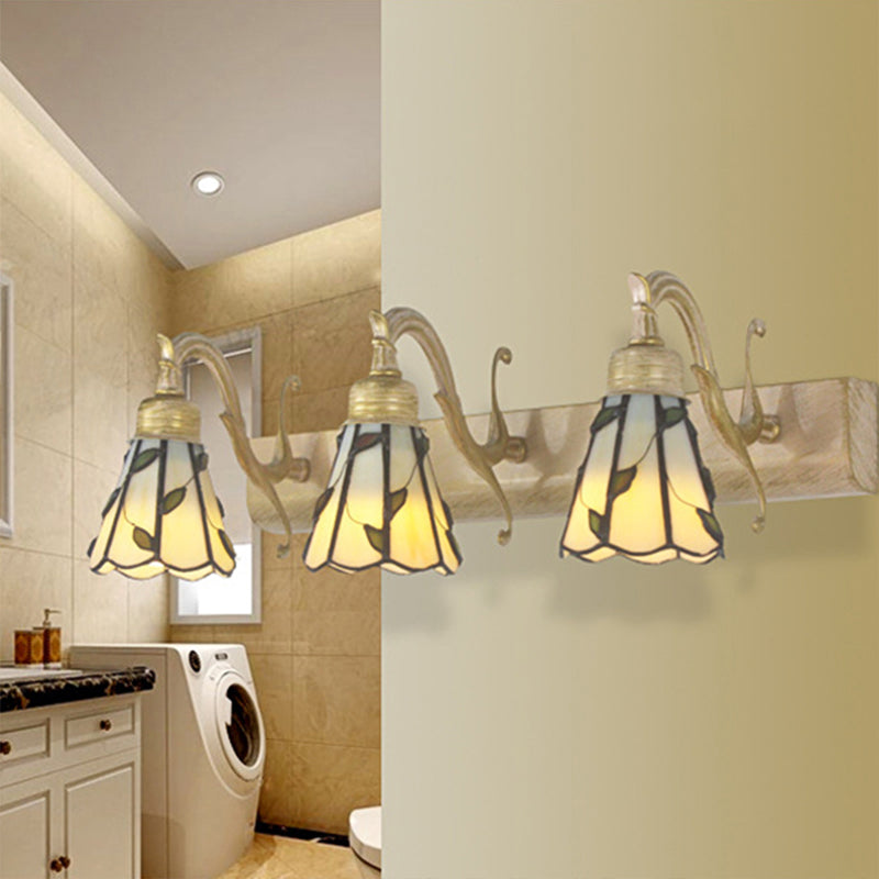 Delira Wandlamp Glas Bladeren Klassiek