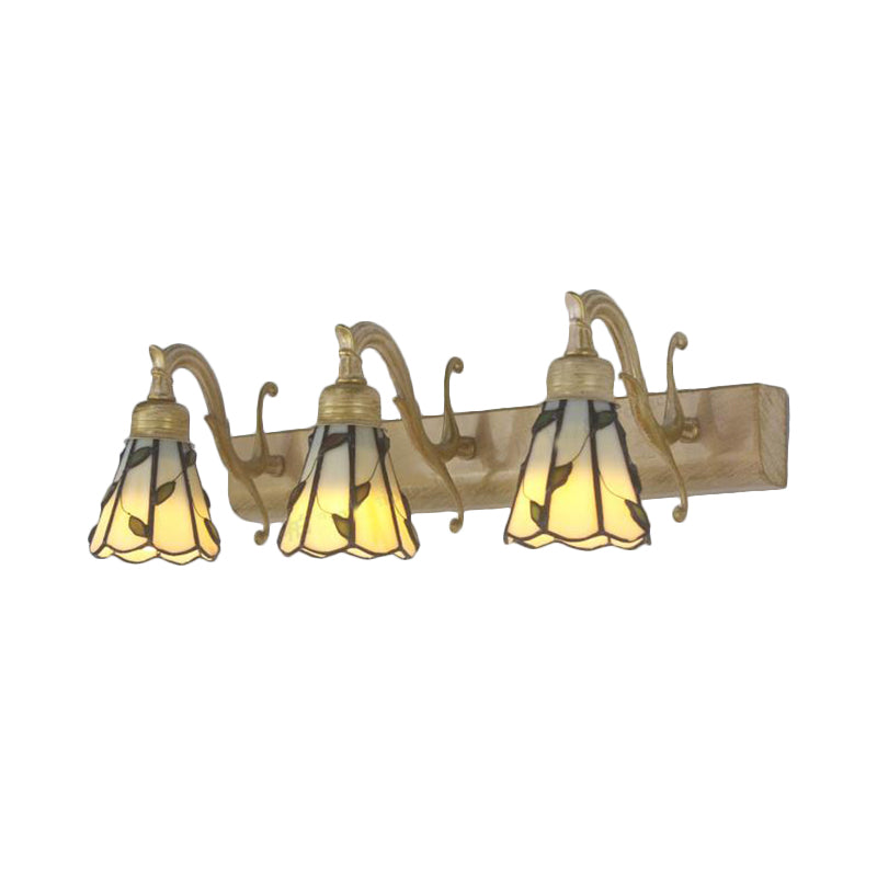 Delira Wandlamp Glas Bladeren Klassiek