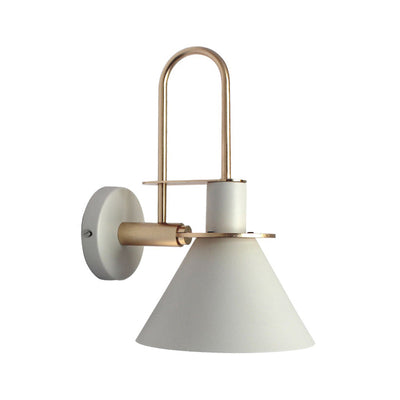 Delira Wandlamp Macaron Kegelvormig Metaal