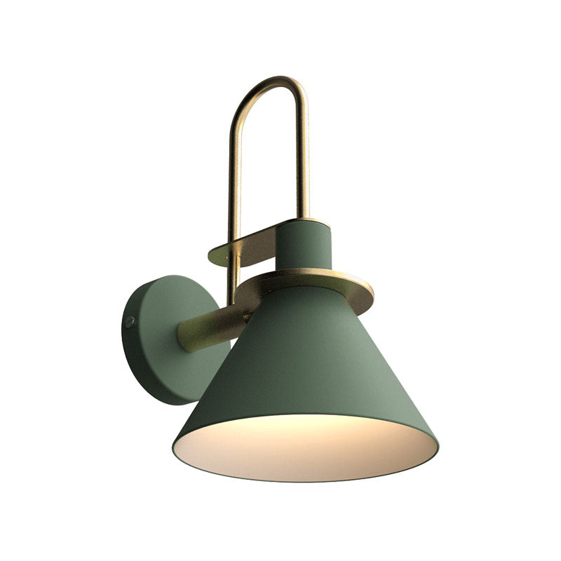 Delira Wandlamp Macaron Kegelvormig Metaal