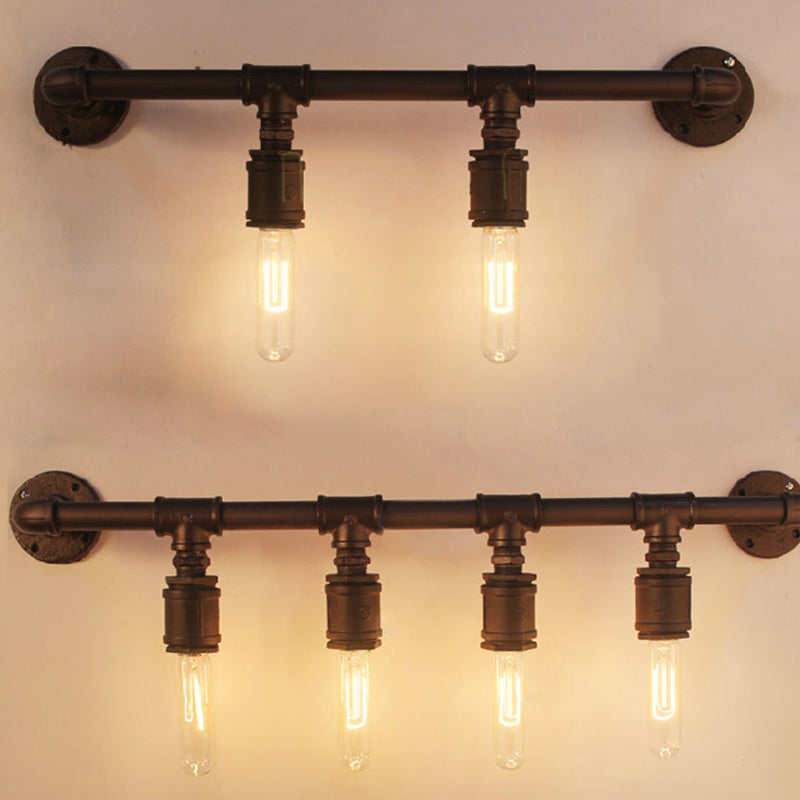 Delira Wandlamp Industrieel Zwart Metaal