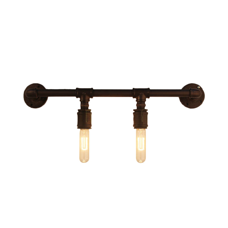Delira Wandlamp Industrieel Zwart Metaal