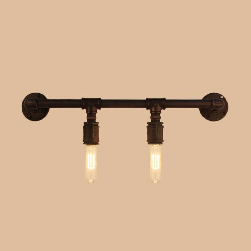 Delira Wandlamp Industrieel Zwart Metaal