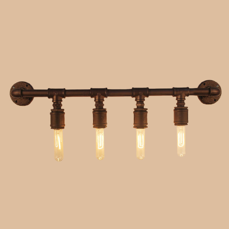 Delira Wandlamp Industrieel Zwart Metaal