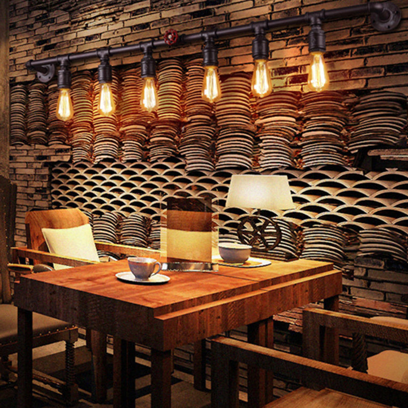 Delira Wandlamp Industrieel Zwart Metaal