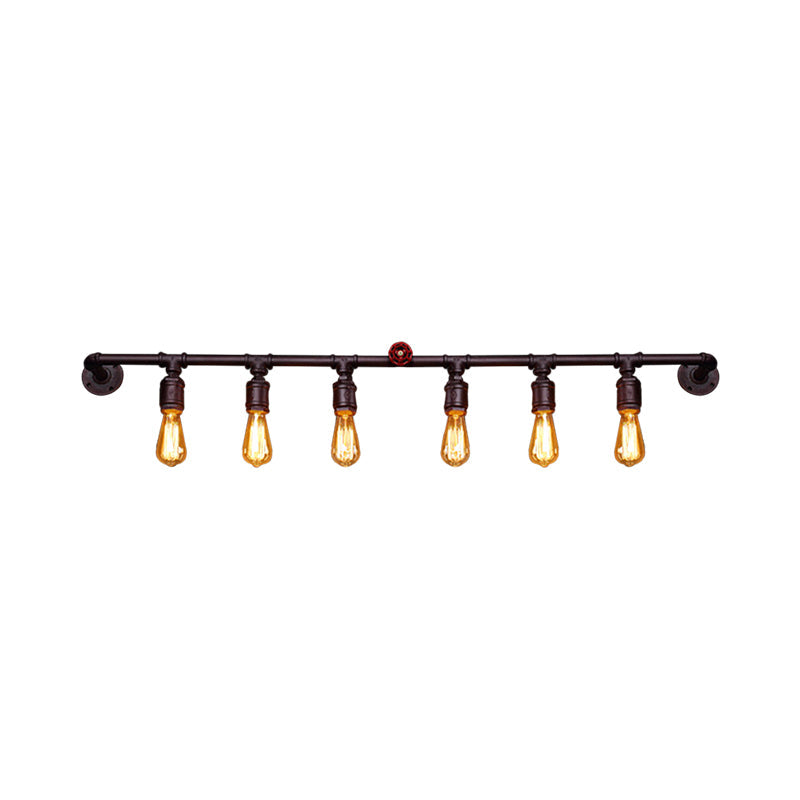 Delira Wandlamp Industrieel Zwart Metaal