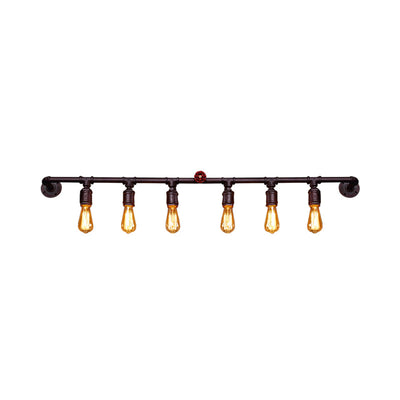 Delira Wandlamp Industrieel Zwart Metaal