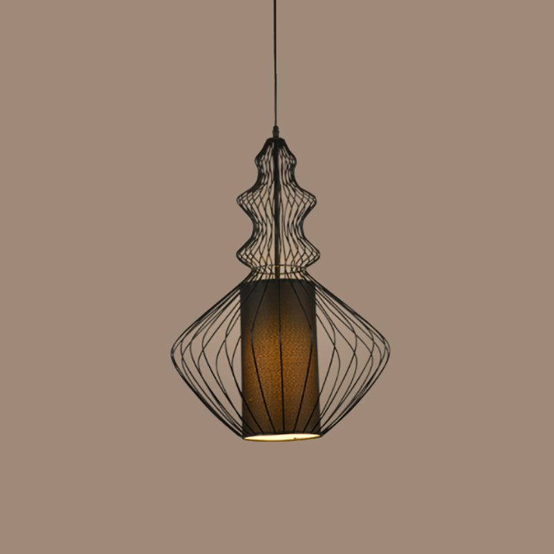 Delira Hanglamp Met Kalebasvorm Zwart