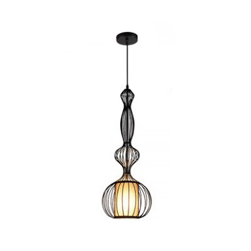 Delira Hanglamp Met Kalebasvorm Zwart