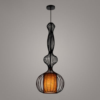 Delira Hanglamp Met Kalebasvorm Zwart