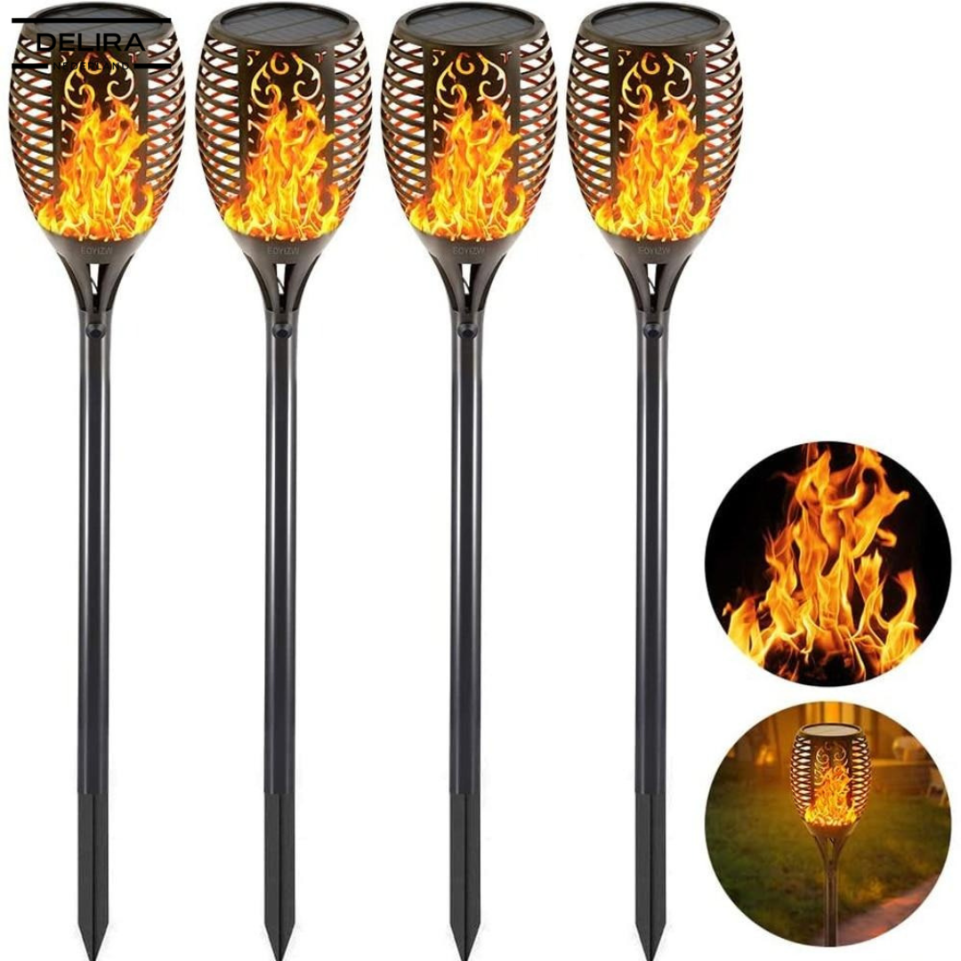 GlowTorch™ – Sfeervolle solar fakkelverlichting