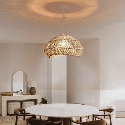 Delira Hanglamp Rotan Wave Design