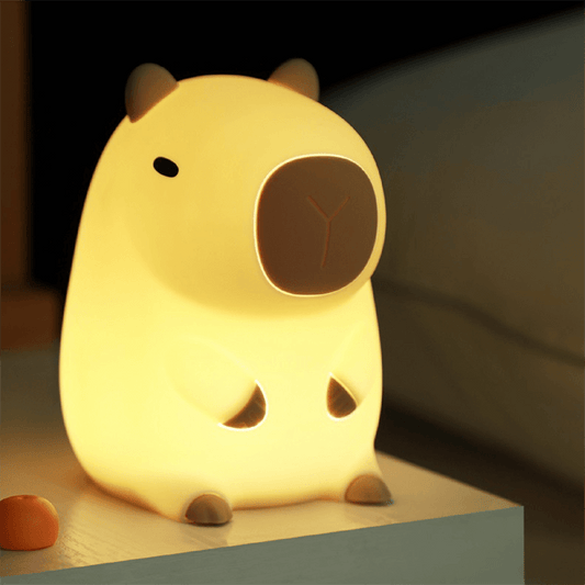CuddleLights™ Capybara - Het Schattigste Nachtlampje voor Betoverende Slaap