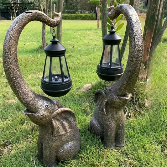Glowphant™ – Betoverende solarverlichting voor een magische tuinsfeer