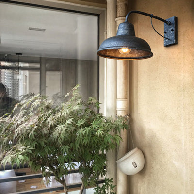 Delira Vintage Wandlamp Buiten Metaal Industrieel