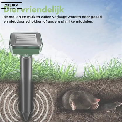 MoleAway™ – Verjaag mollen voorgoed, zonder gif of gedoe