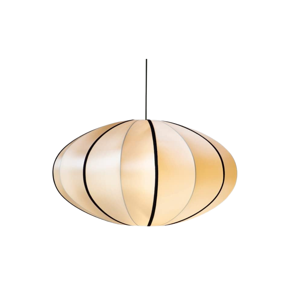 Delira Hanglamp Zijde Pompoenvorm