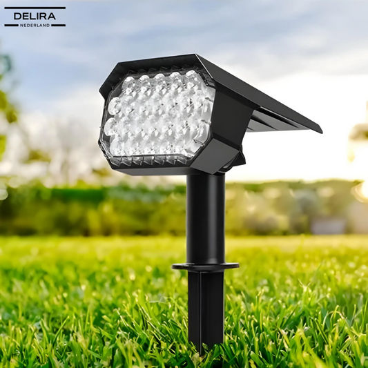 LumaRay™ – De slimme solar tuinlamp voor moeiteloze sfeer en veiligheid