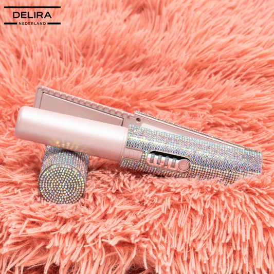 ShinyPro™ – Draadloze mini-stijltang voor moeiteloos steil & glanzend haar, altijd en overal