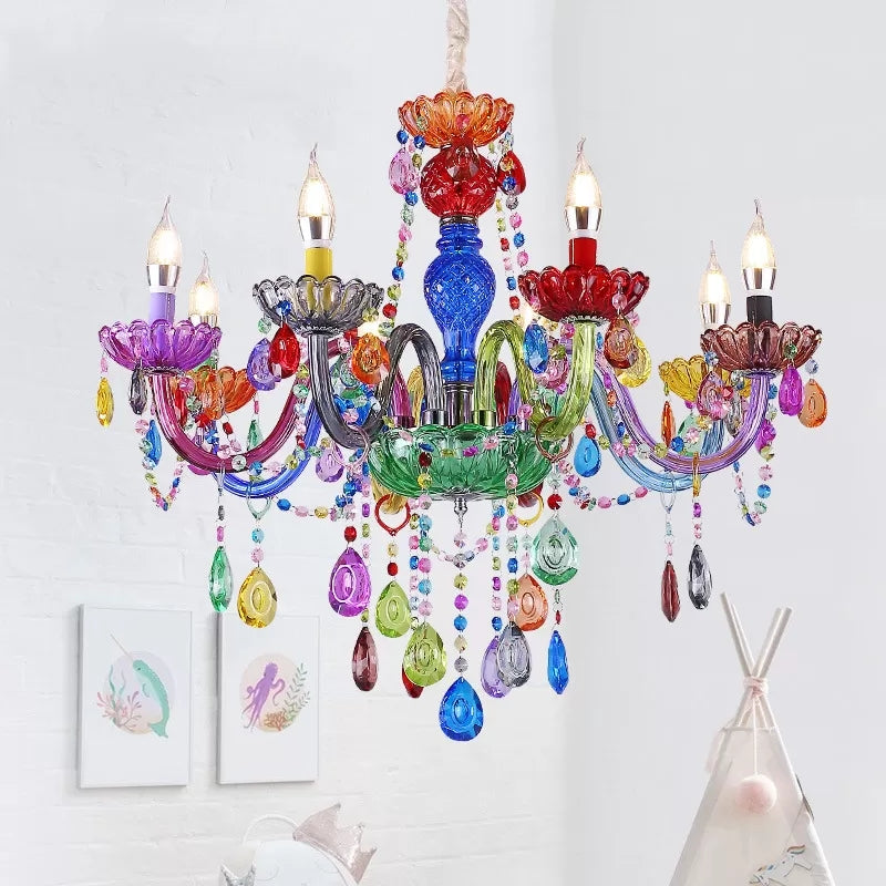 Delira Hanglamp Kinderkamer Kristal Multicolor