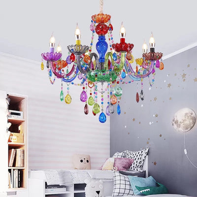 Delira Hanglamp Kinderkamer Kristal Multicolor