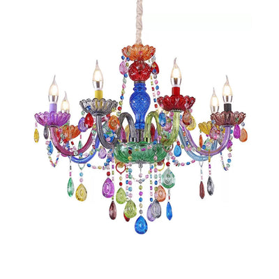 Delira Hanglamp Kinderkamer Kristal Multicolor