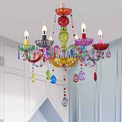 Delira Hanglamp Kinderkamer Kristal Multicolor