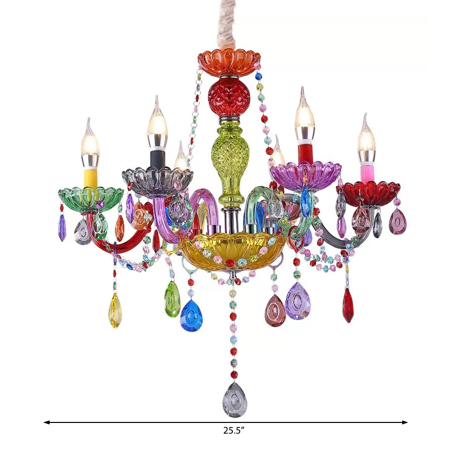 Delira Hanglamp Kinderkamer Kristal Multicolor