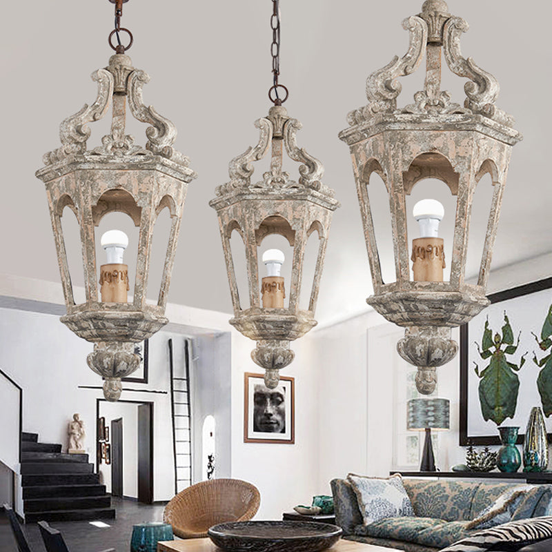 Delira Hanglamp Hout Landelijke Stijl