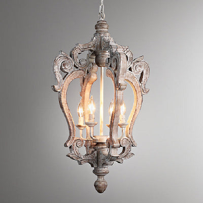 Delira Hanglamp Hout Landelijke Stijl