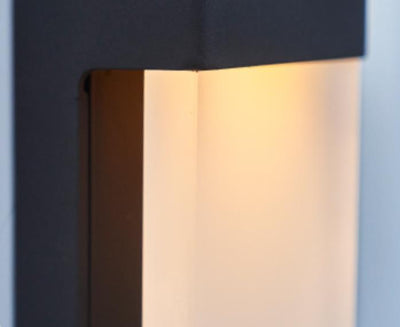 Delira Solar Wandlamp Industrieel Glaslook