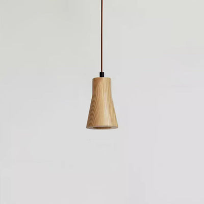 Delira Hanglamp Hout Cilindervormig Design