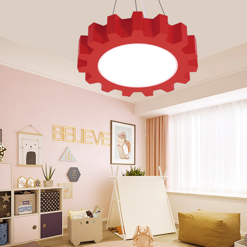 Delira Hanglamp Tandwiel Candykleur Kinderkamer
