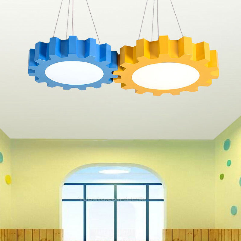 Delira Hanglamp Tandwiel Candykleur Kinderkamer